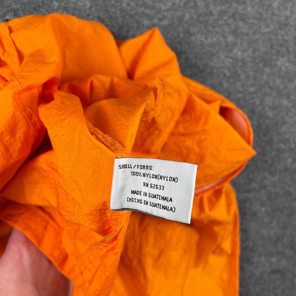 VTG Tennessee Volunteers Jacket Mens XL* Orange Full Zip Windbreaker 90s - Picture 4 of 12